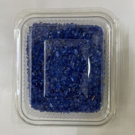 Blue Crushed Glass Crystals