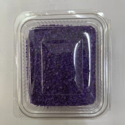 Purple Crushed Glass Crystals