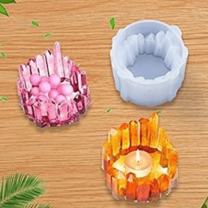 Cluster Light Candle Holder Silicone Mould
