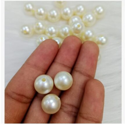 Large White Pearl Beads
